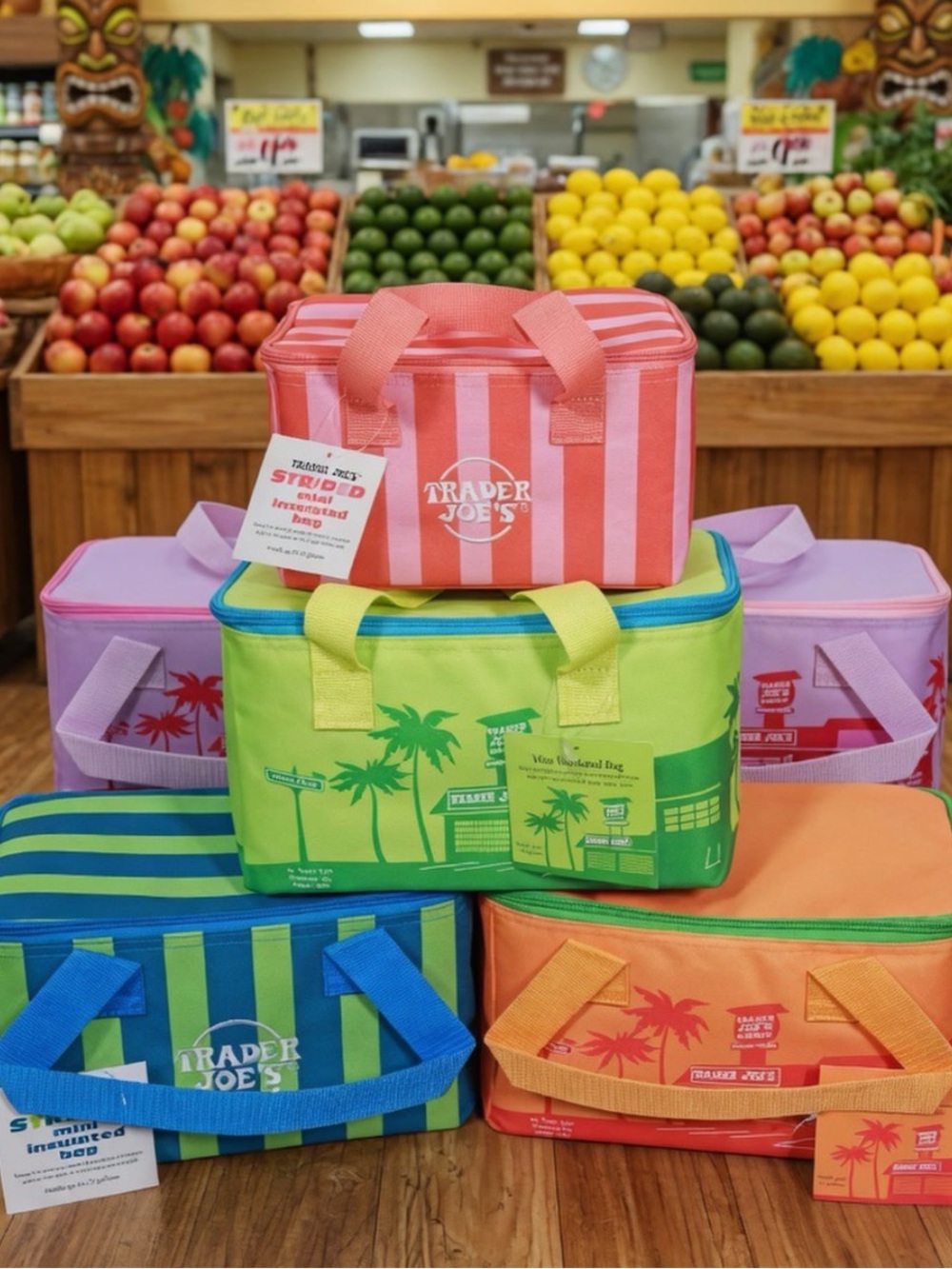 🎨 TRADER JOE’S MINI COOLER BAGS